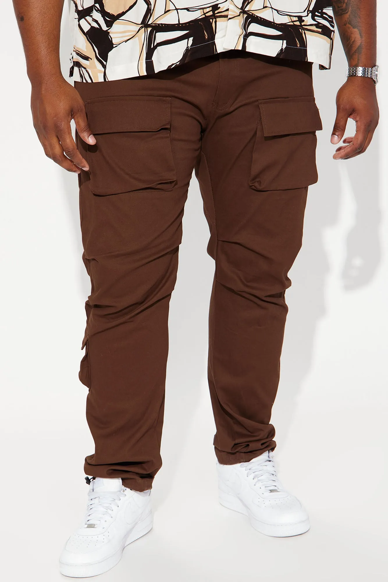 All Good Twill Cargo Pants - Brown