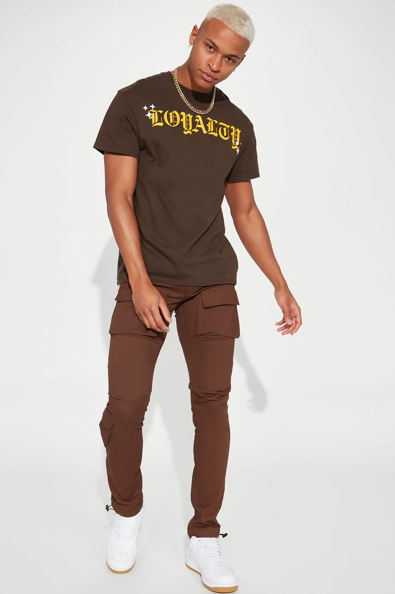 All Good Twill Cargo Pants - Brown