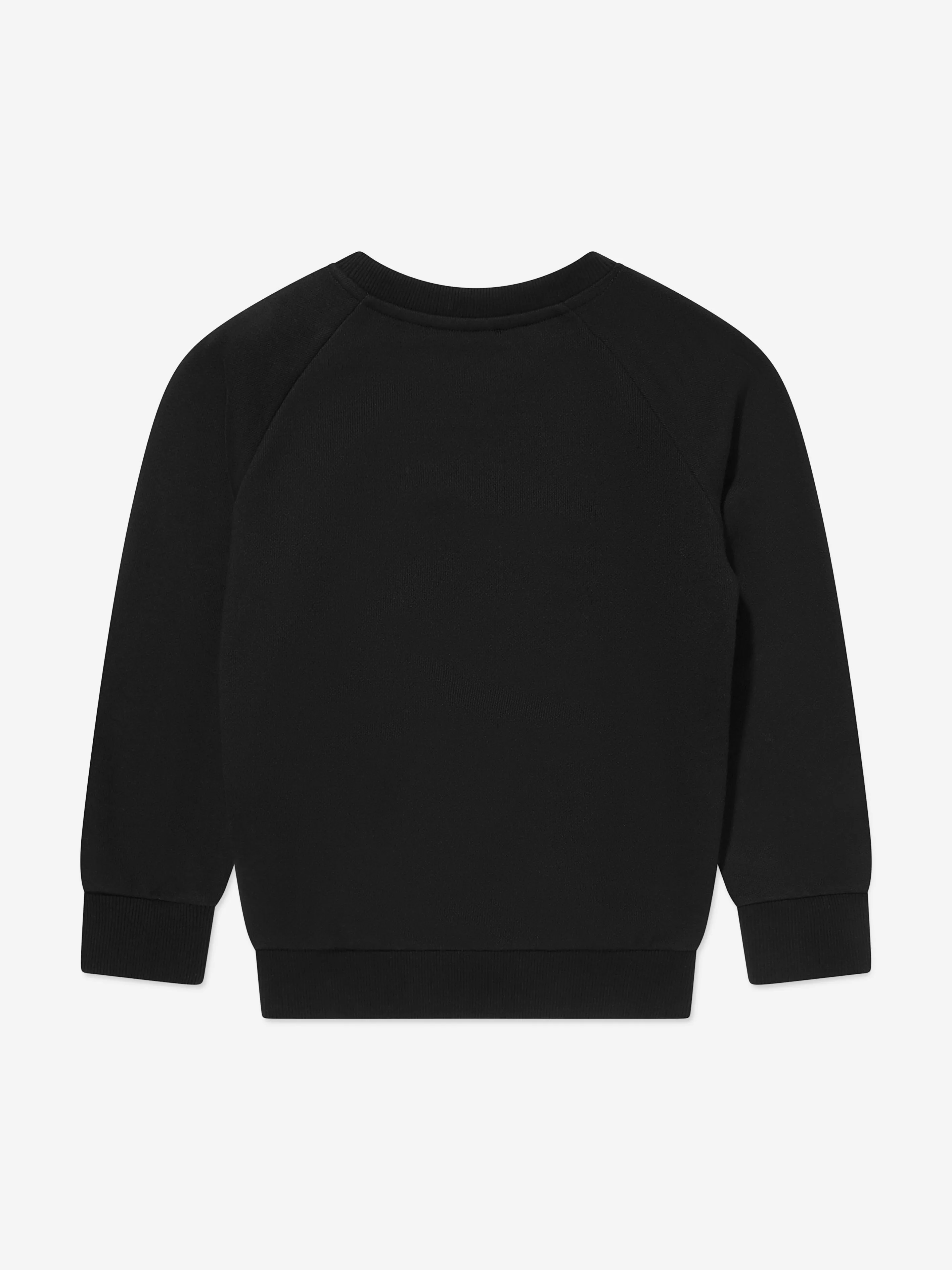 Balmain Kids Paris Logo Sweatshirt in Black