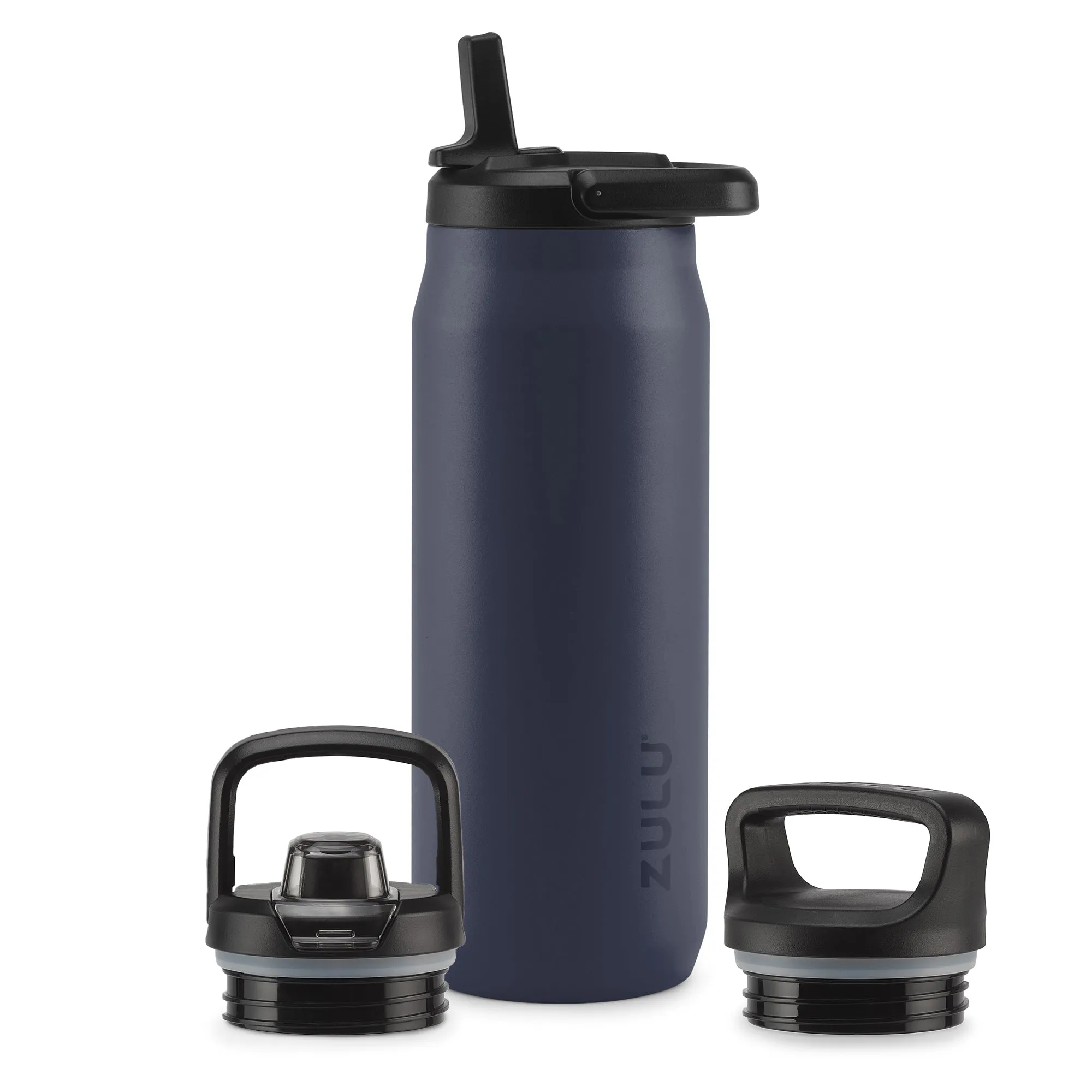 Base Stainless Steel Bottle With Three Lids