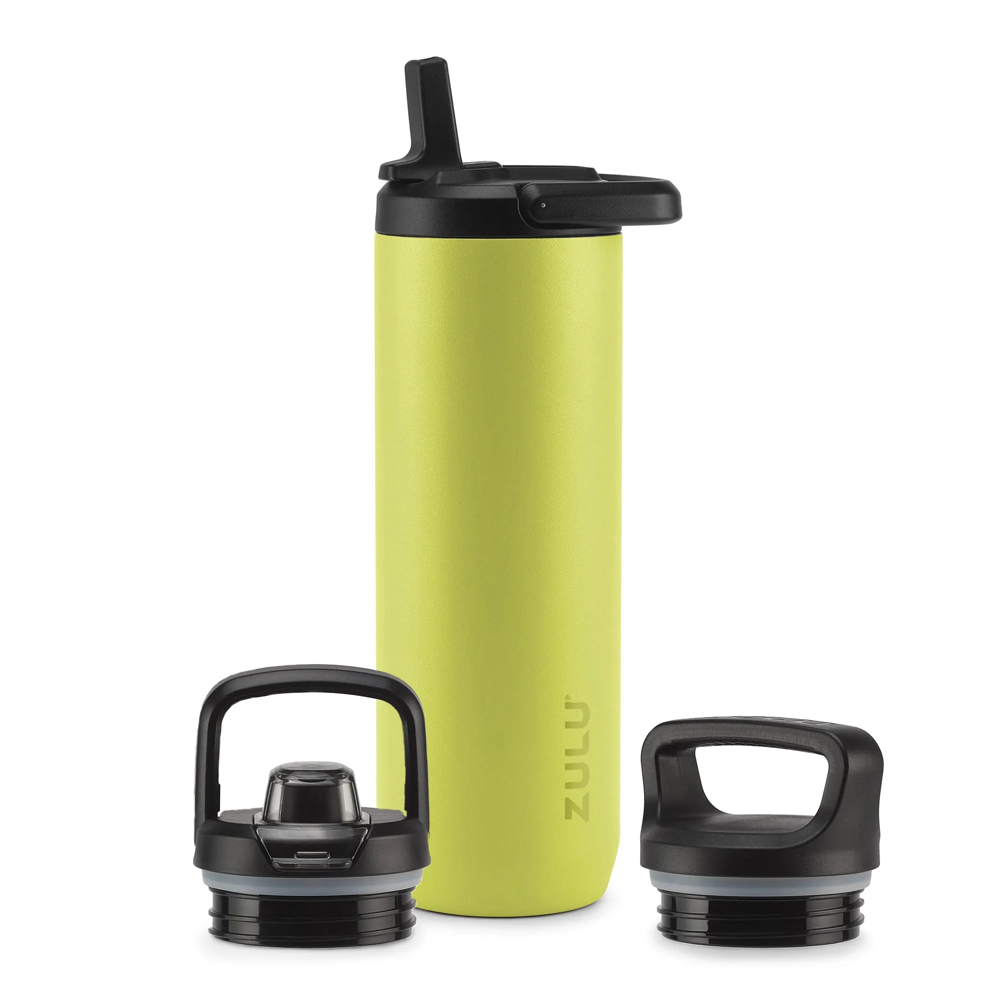 Base Stainless Steel Bottle With Three Lids