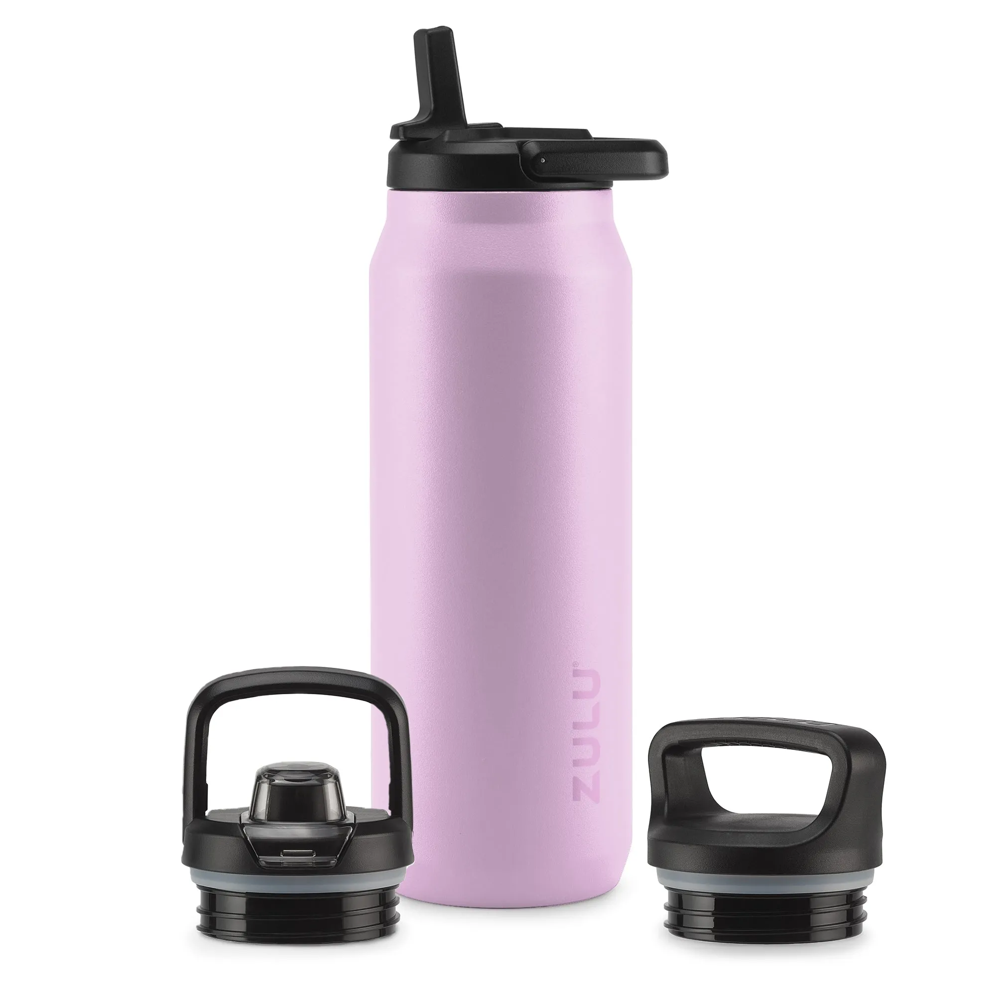 Base Stainless Steel Bottle With Three Lids