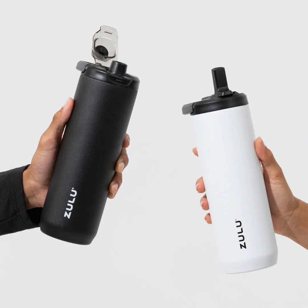 Base Stainless Steel Bottle With Three Lids
