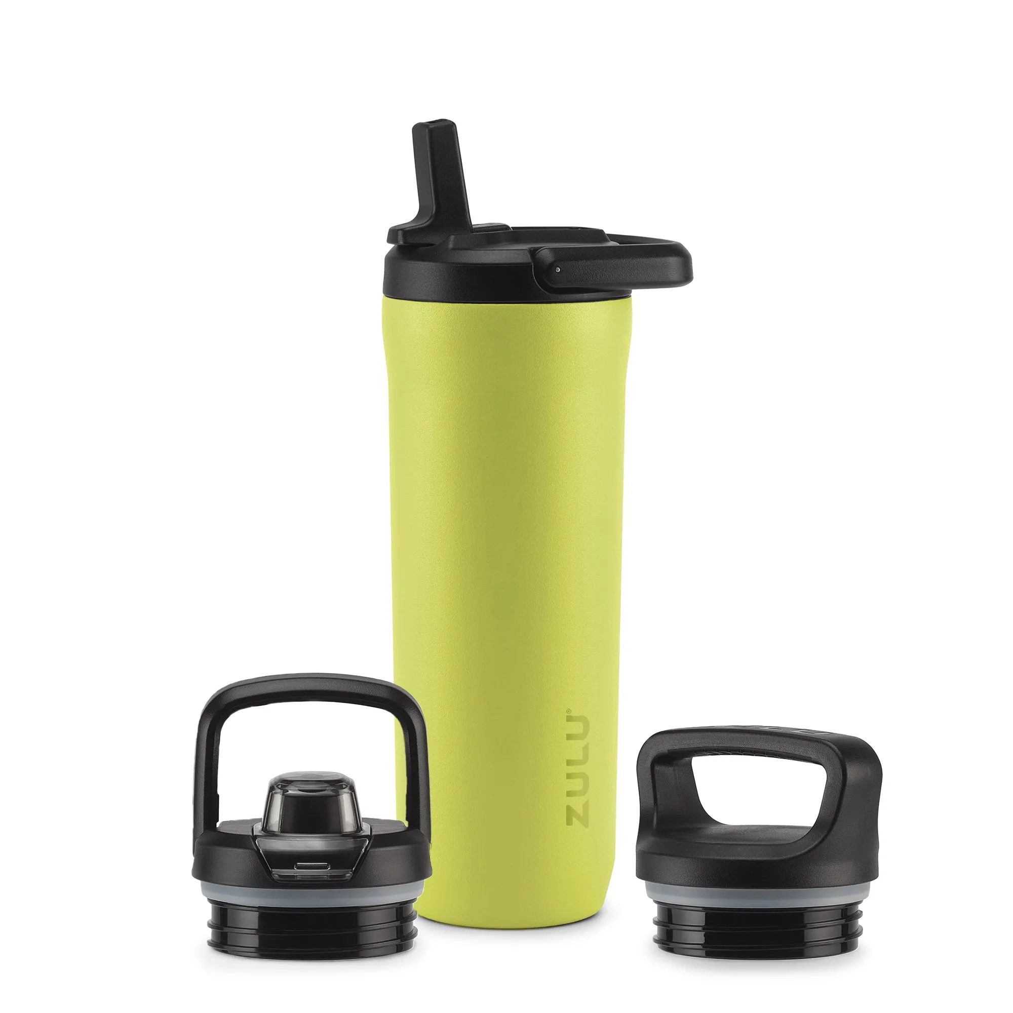 Base Stainless Steel Bottle With Three Lids