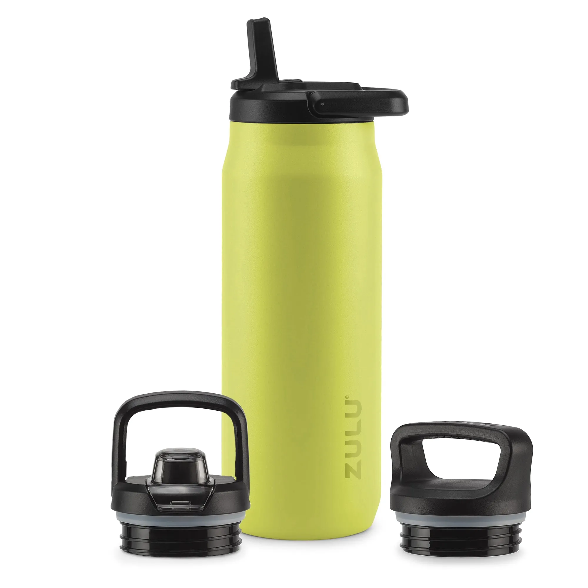Base Stainless Steel Bottle With Three Lids