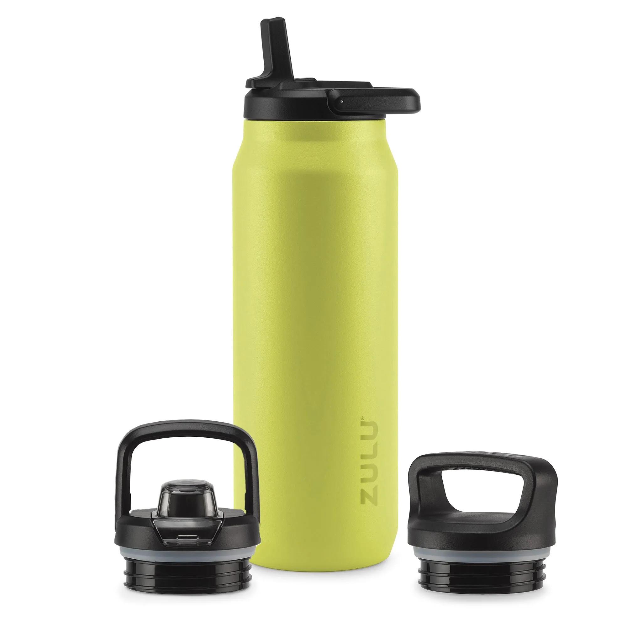 Base Stainless Steel Bottle With Three Lids