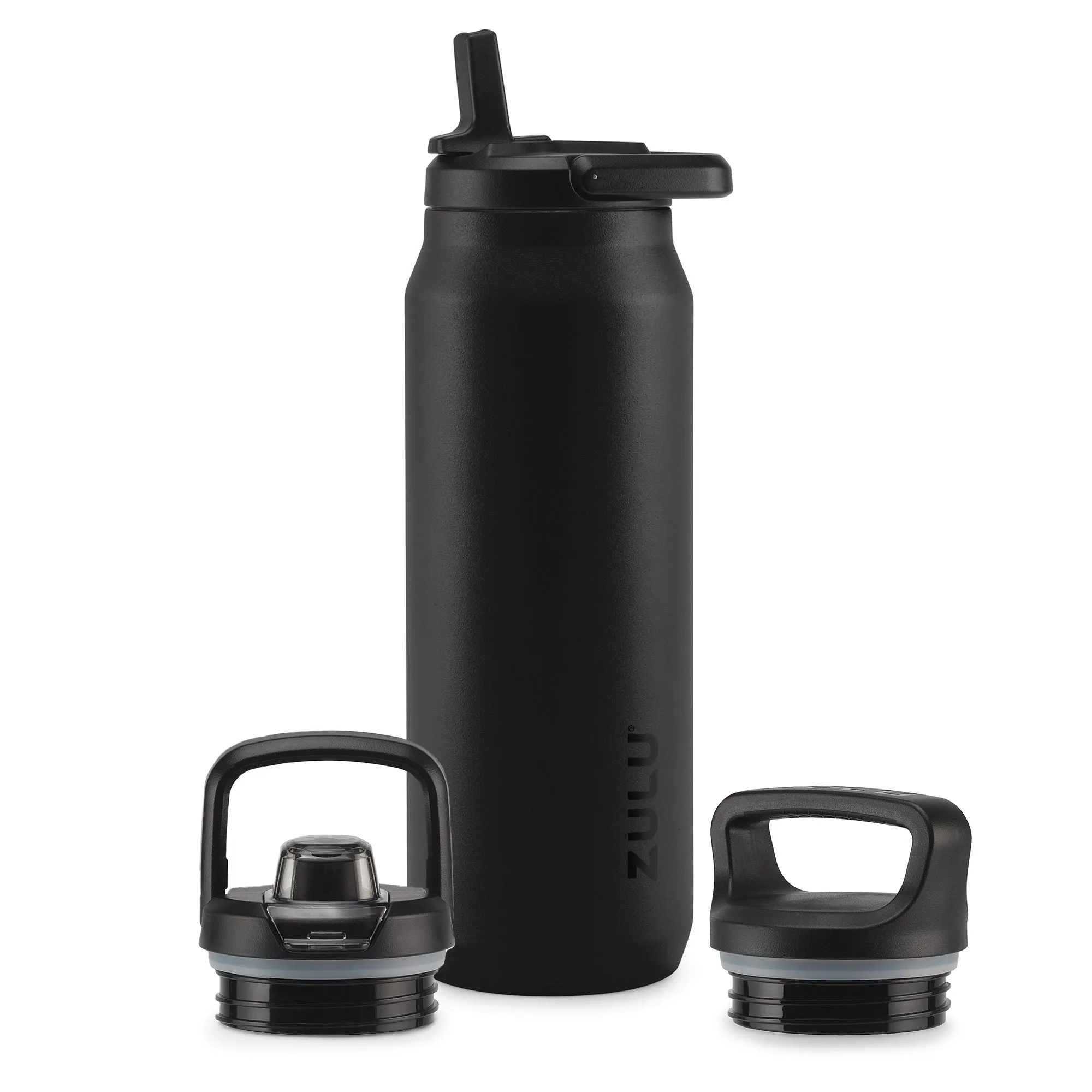 Base Stainless Steel Bottle With Three Lids