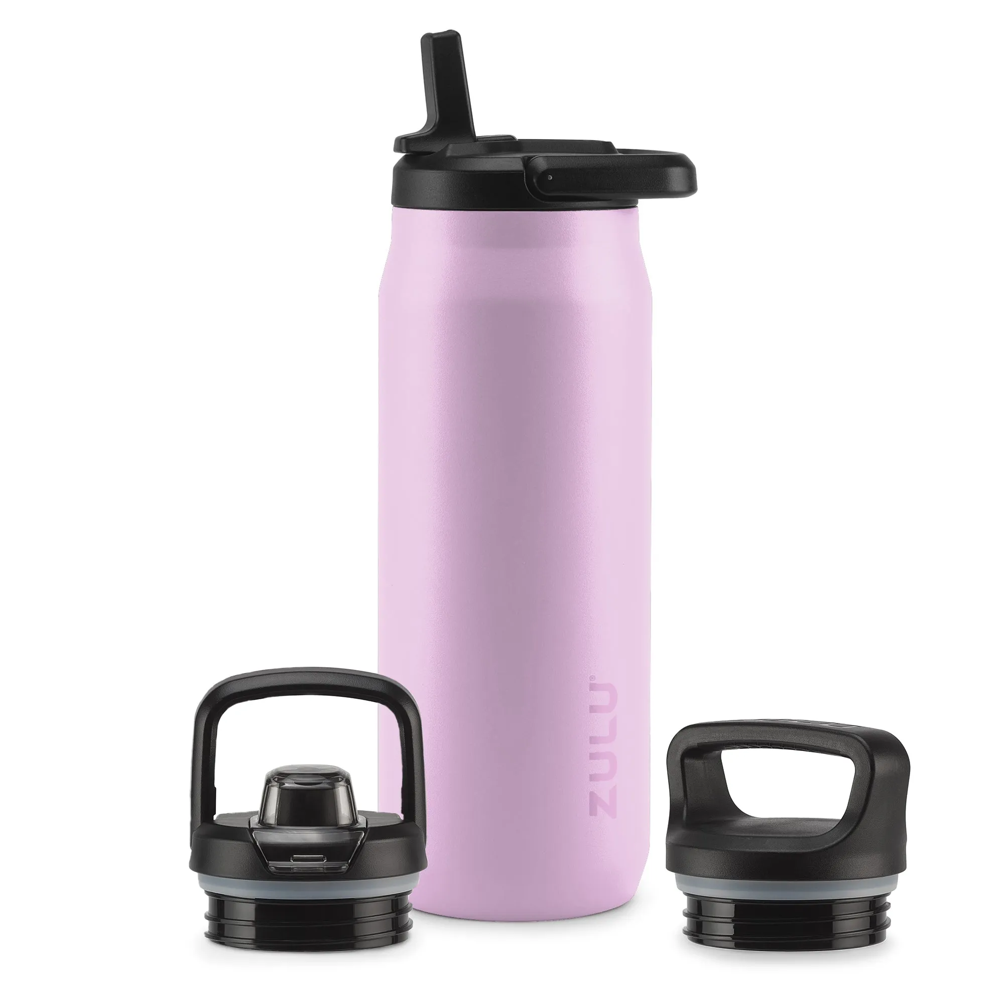 Base Stainless Steel Bottle With Three Lids