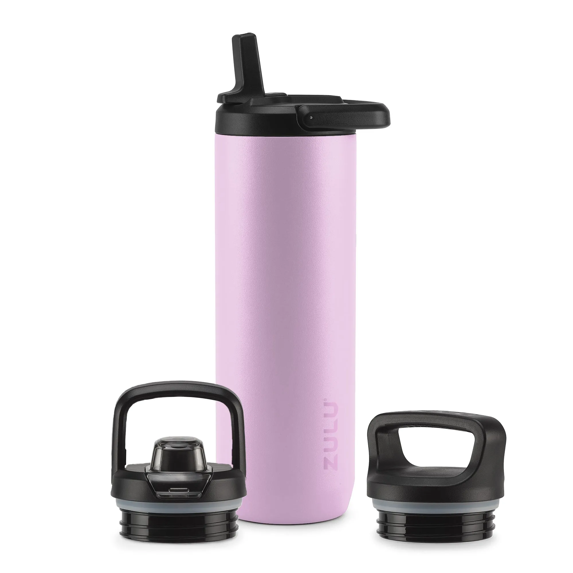 Base Stainless Steel Bottle With Three Lids