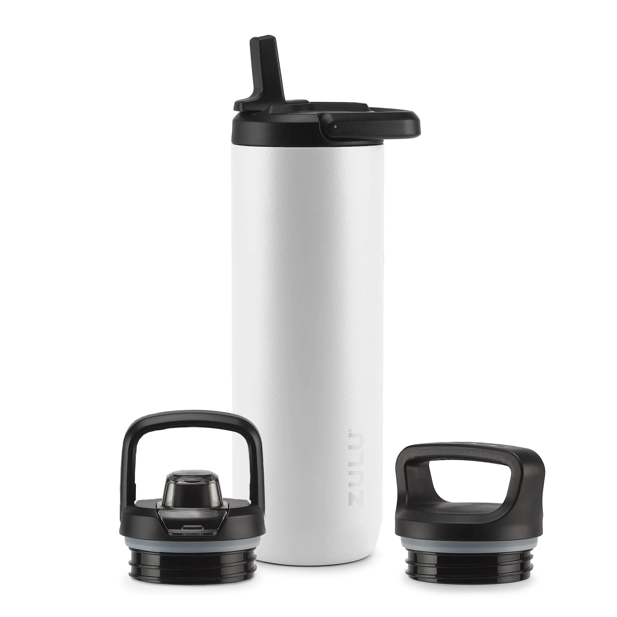 Base Stainless Steel Bottle With Three Lids
