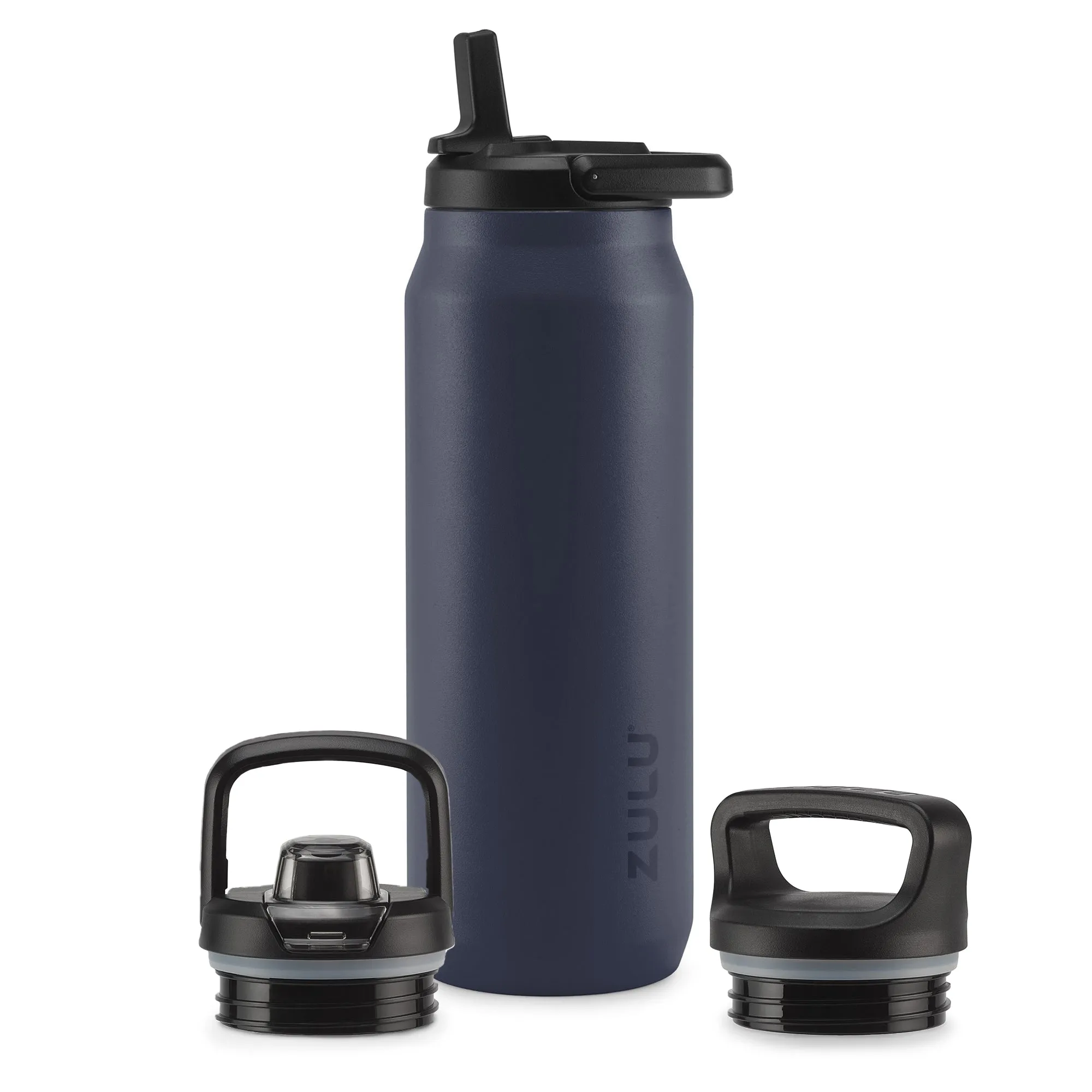 Base Stainless Steel Bottle With Three Lids