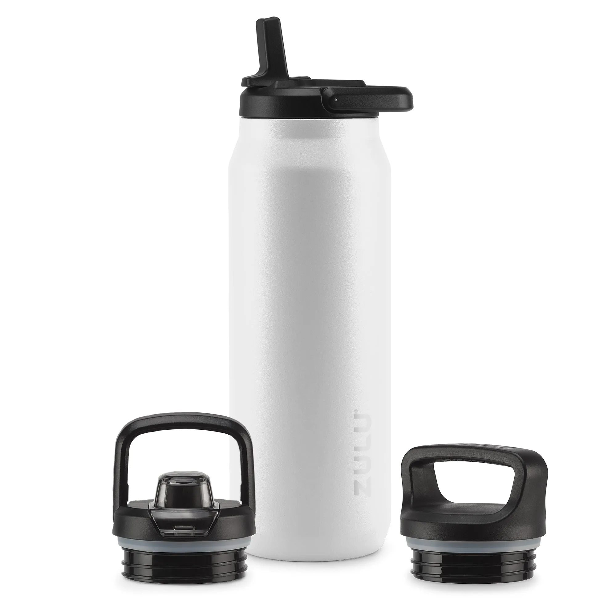 Base Stainless Steel Bottle With Three Lids