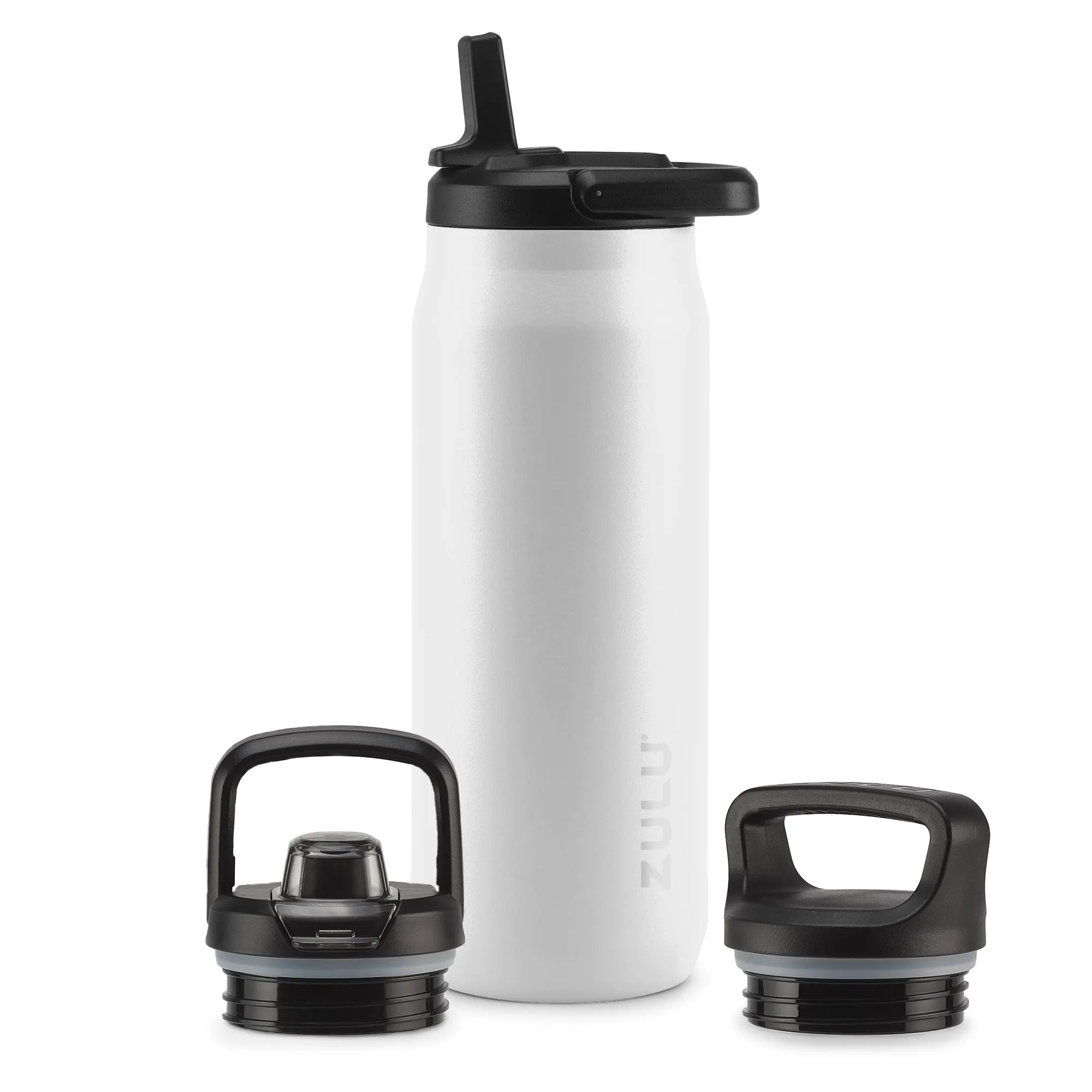 Base Stainless Steel Bottle With Three Lids