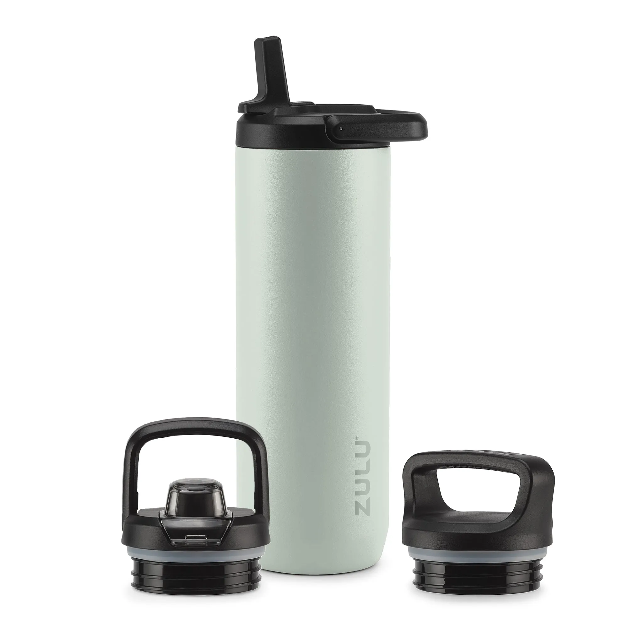 Base Stainless Steel Bottle With Three Lids