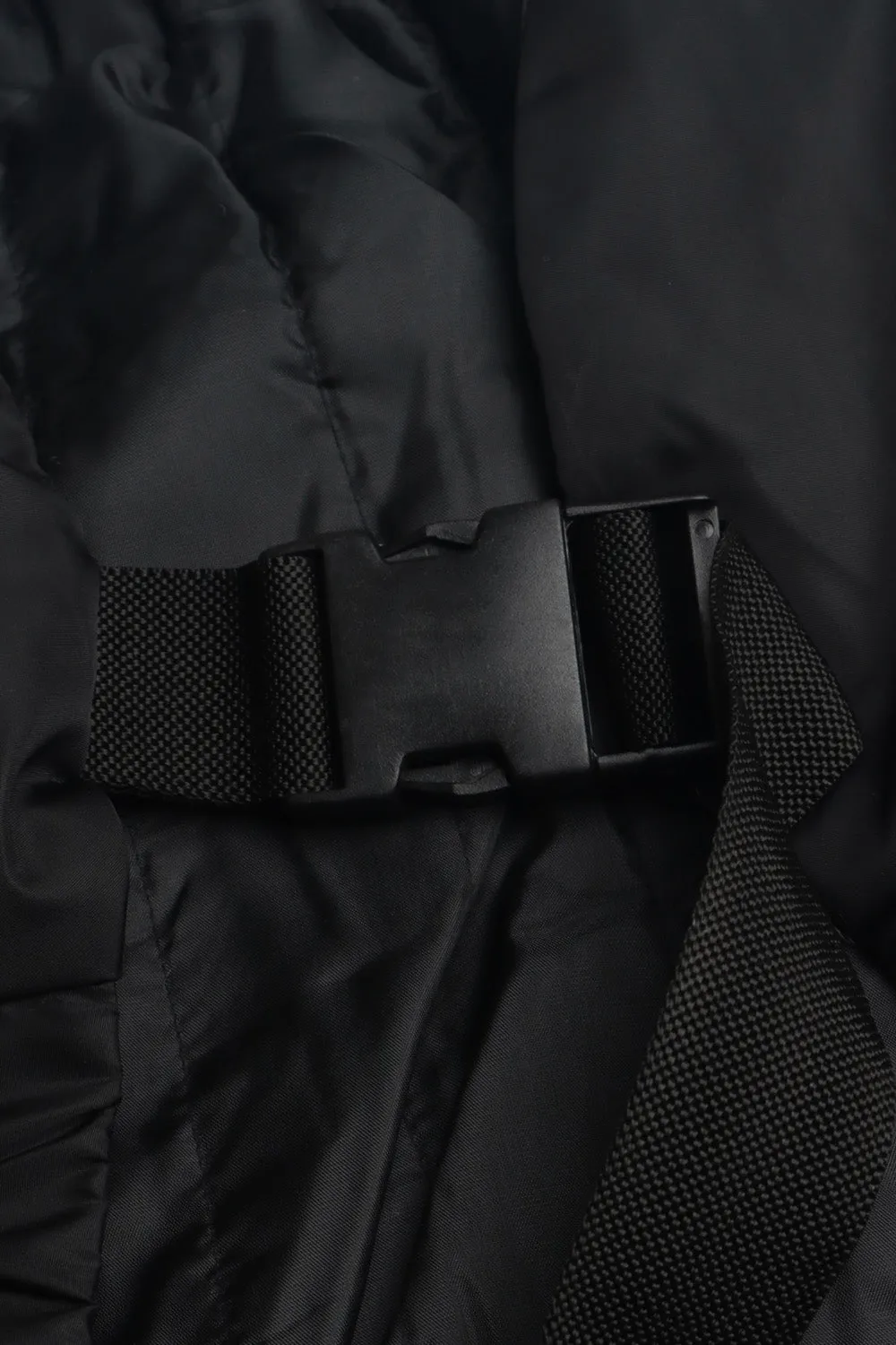 Black Cruiser Puffer Jacket