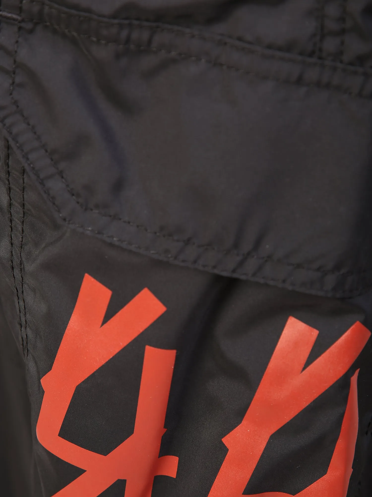 Black sports cargo pants