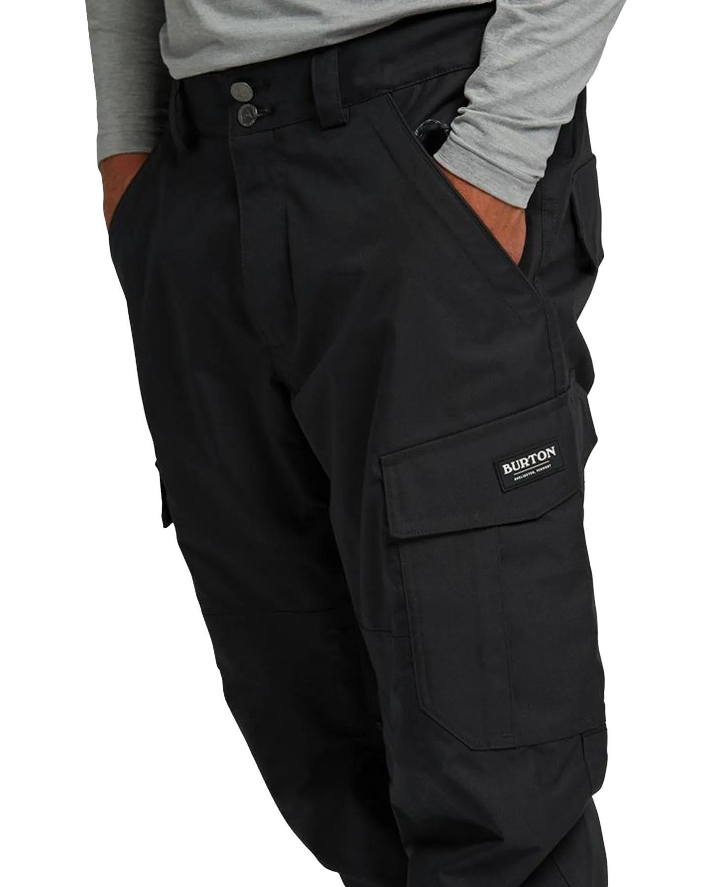 Burton Men's 2L Cargo Snow Pants - Relaxed Fit - True Black