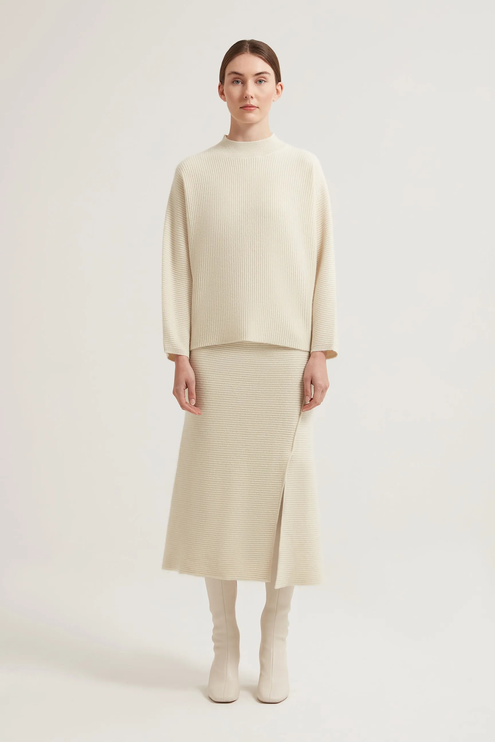 Cardea Ribbed Cashmere Jumper