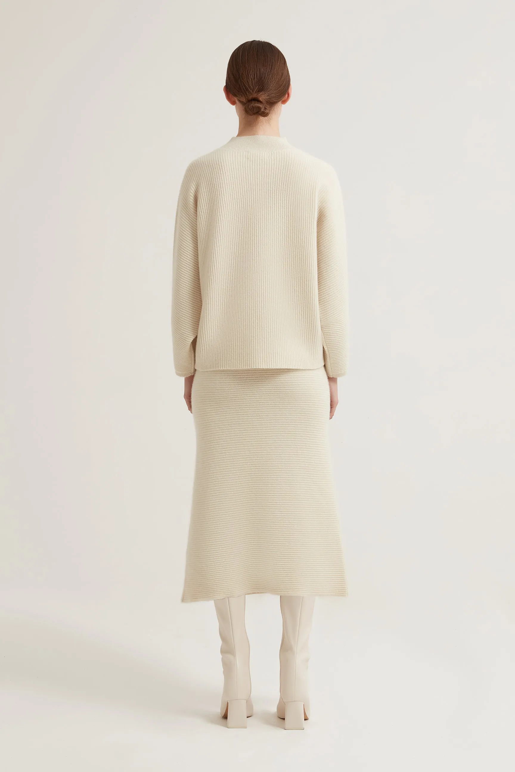 Cardea Ribbed Cashmere Jumper