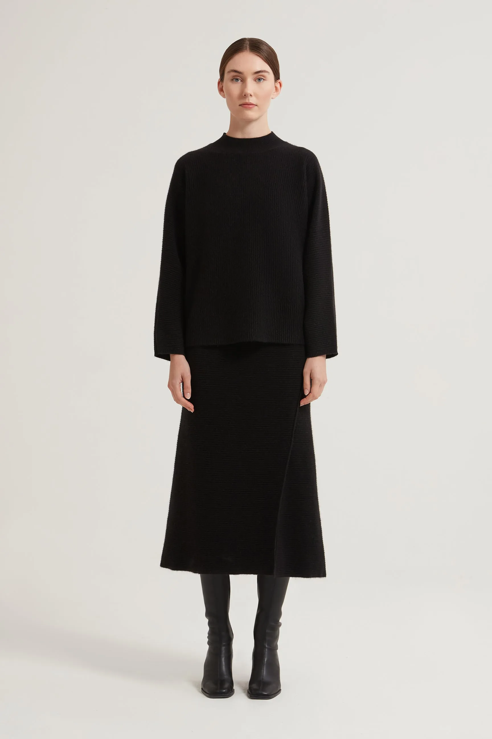 Cardea Ribbed Cashmere Jumper