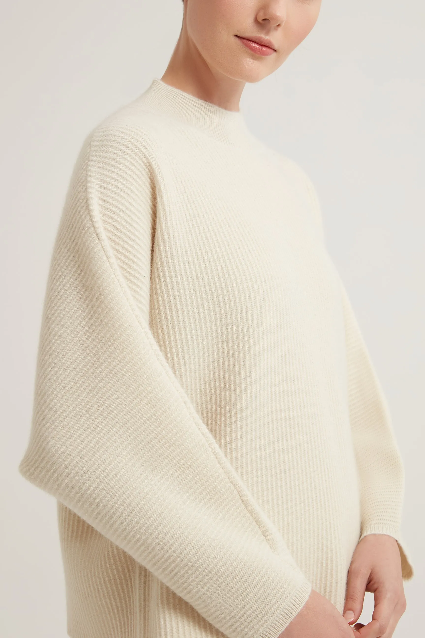 Cardea Ribbed Cashmere Jumper