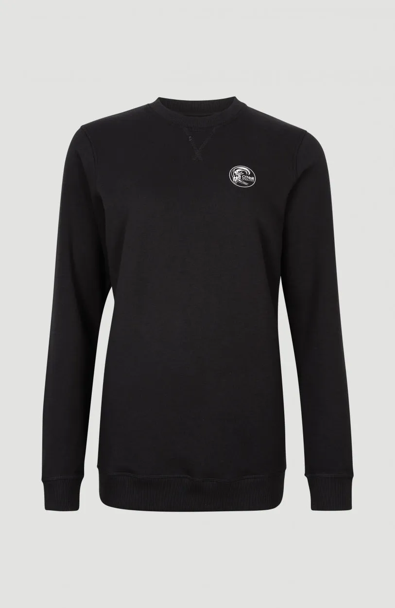 Circle Surfer Crew Sweatshirt | Black Out