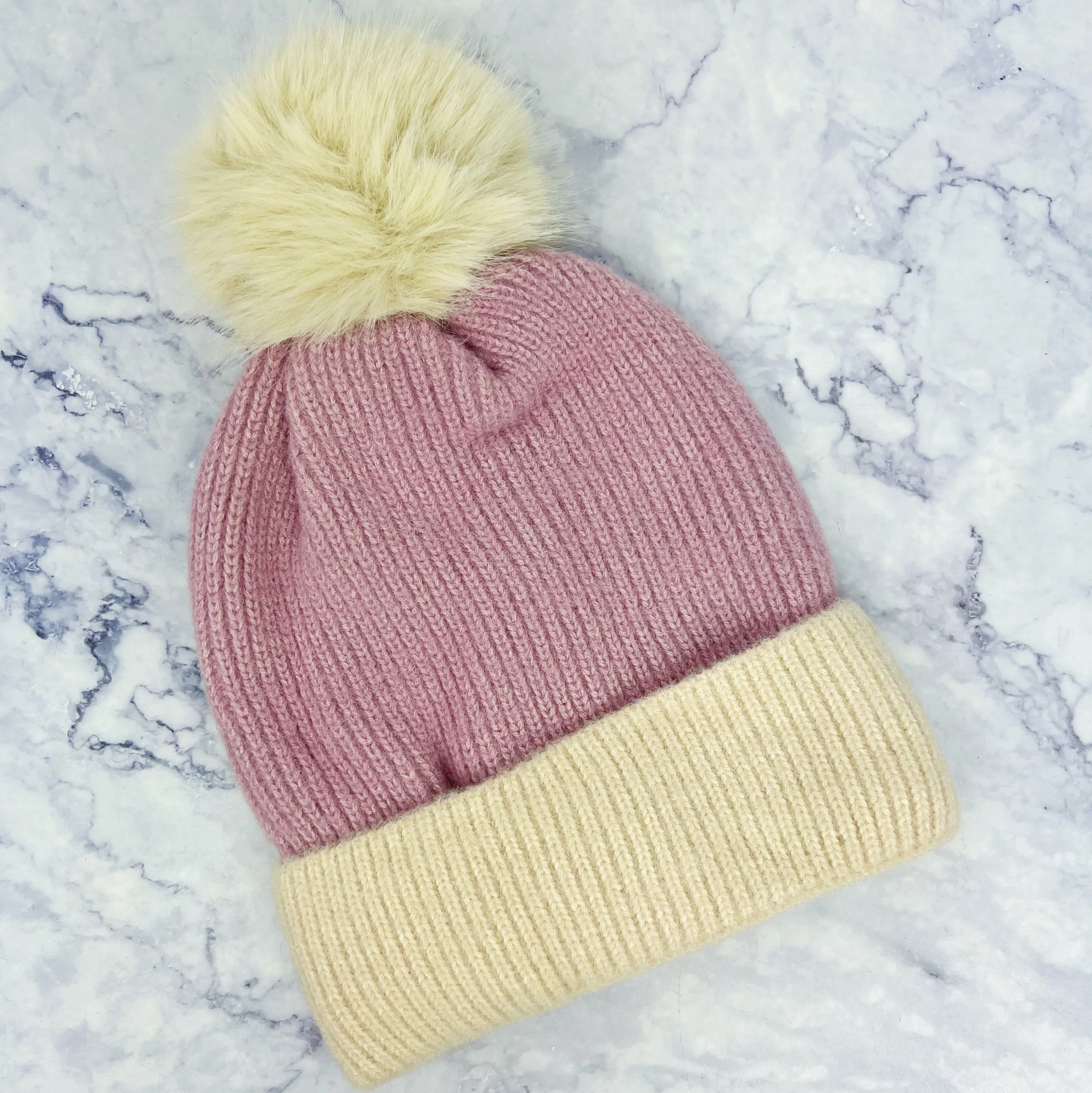 Color Block Beanie