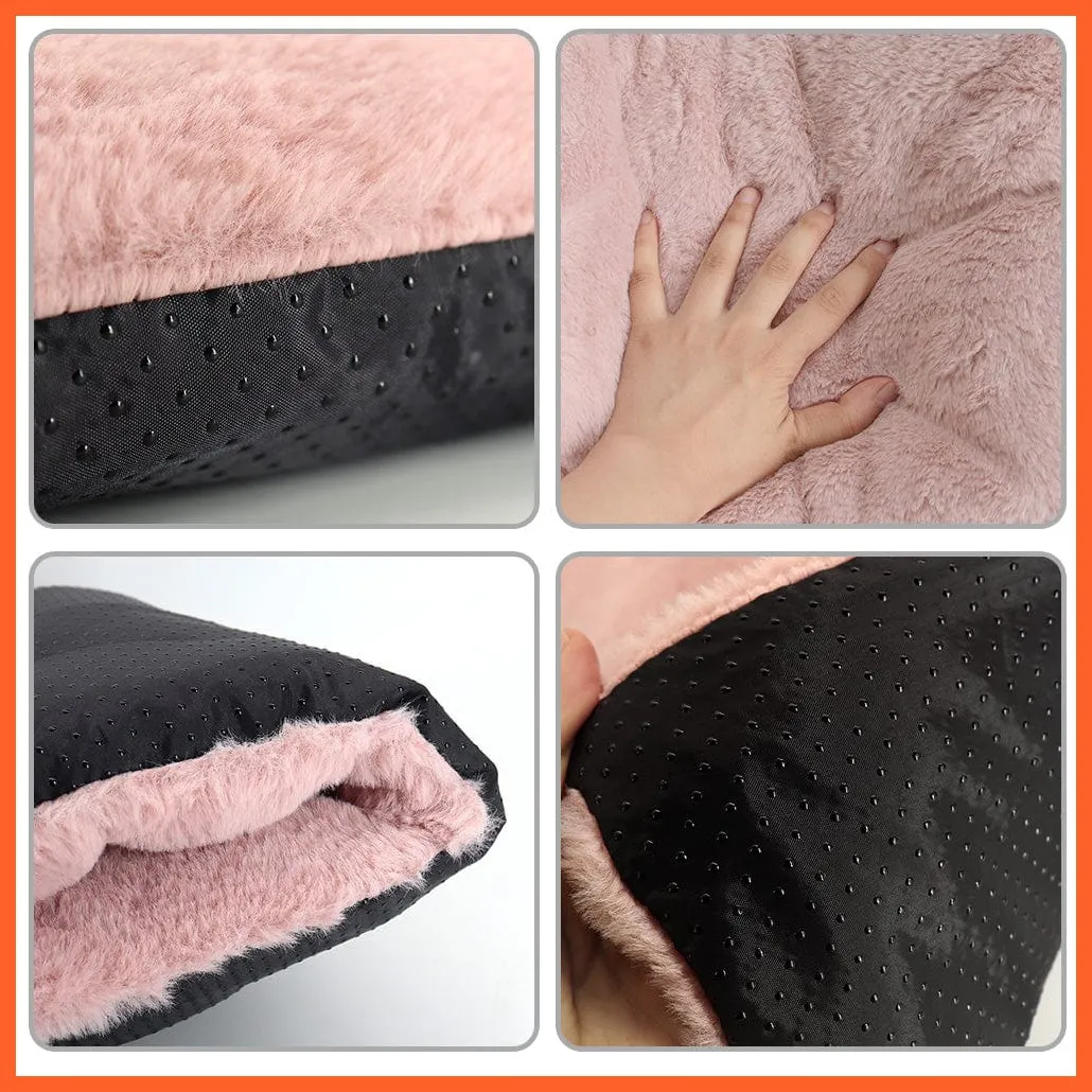 Dog Cat Bed Mat Warm Soft Fleece Puppy Sleeping Cushion Nest Mattress Sofa Beds