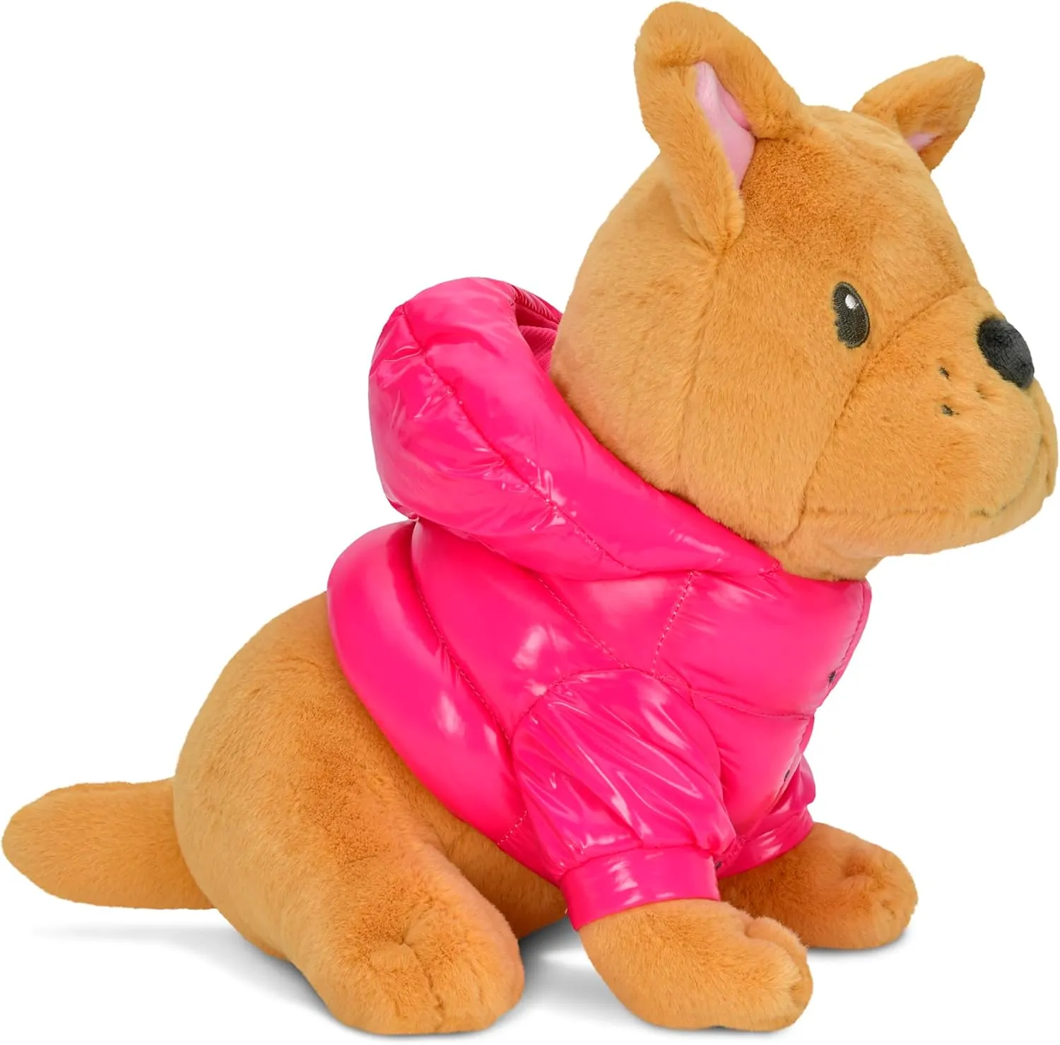Dog in Puffer Plush