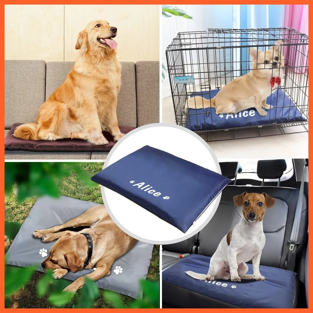 Dogs Cat Waterproof Pet Sleeping Mat Warm Sofa Cushion Mattress Bed Pet Blanket