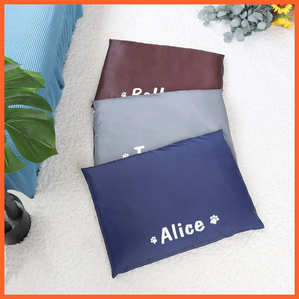 Dogs Cat Waterproof Pet Sleeping Mat Warm Sofa Cushion Mattress Bed Pet Blanket