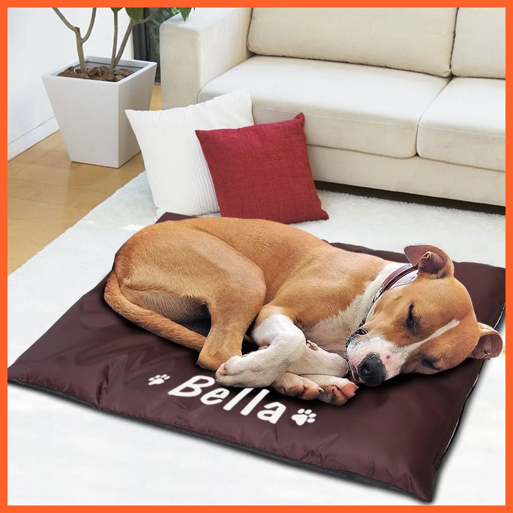 Dogs Cat Waterproof Pet Sleeping Mat Warm Sofa Cushion Mattress Bed Pet Blanket