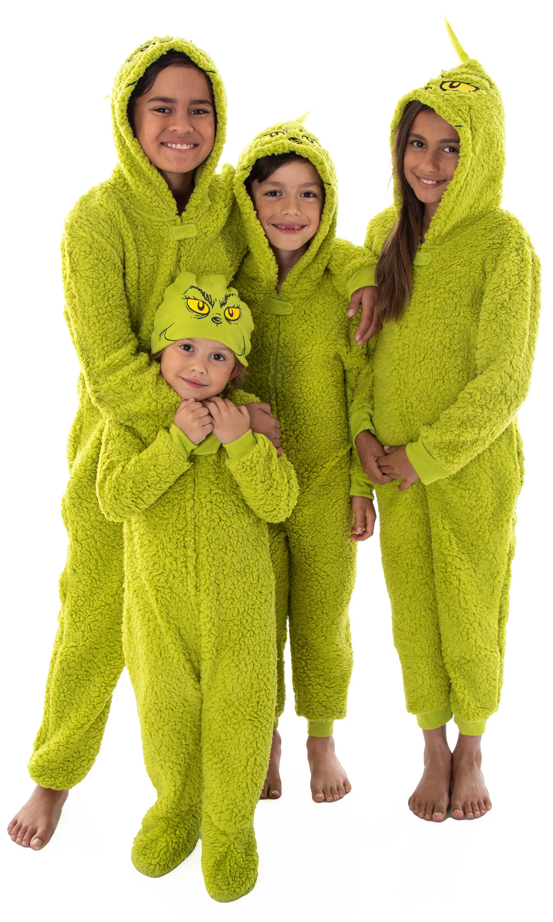 Dr. Seuss GRINCH Matching Family Costume Pajama Union Suit