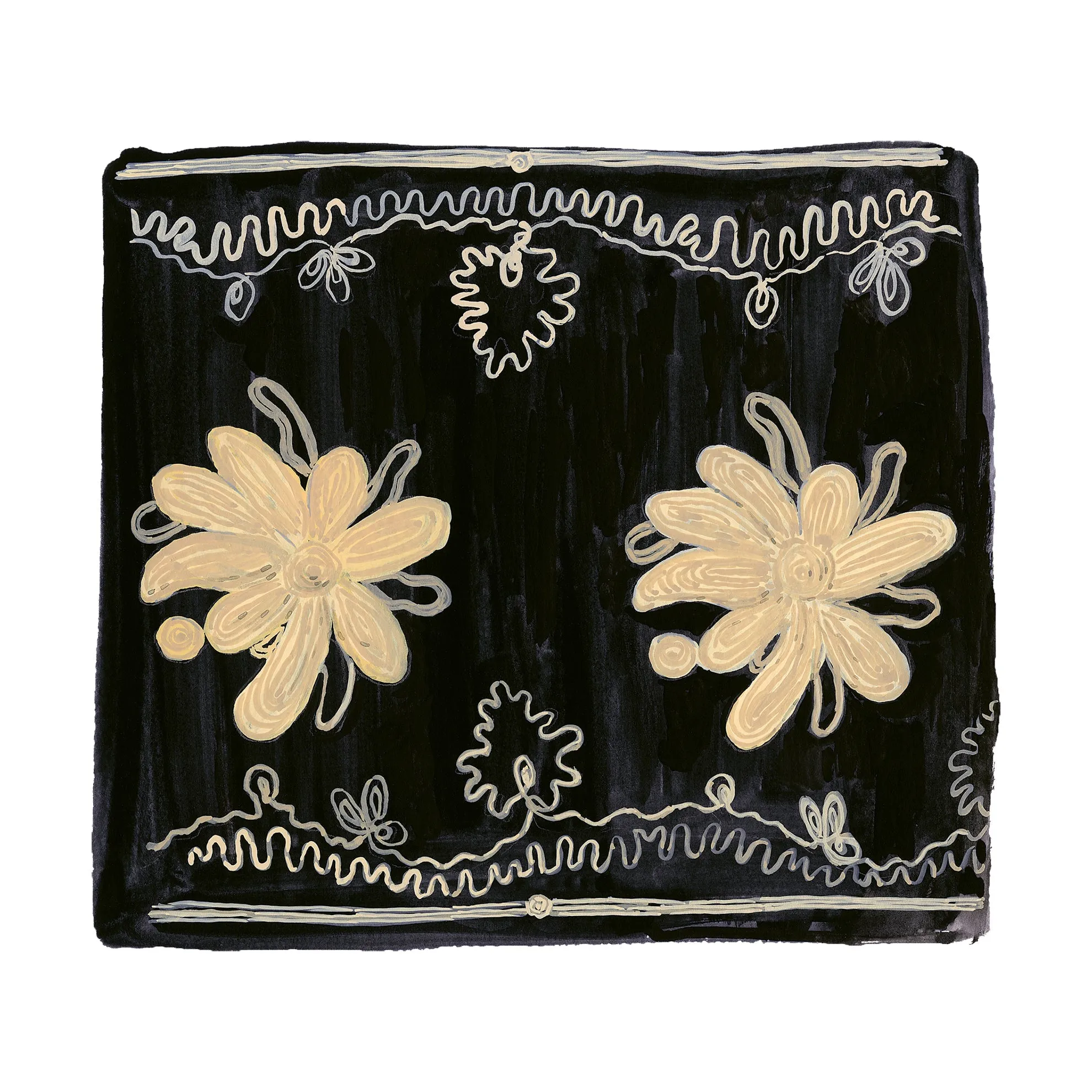 Embroidered Tier Skirt