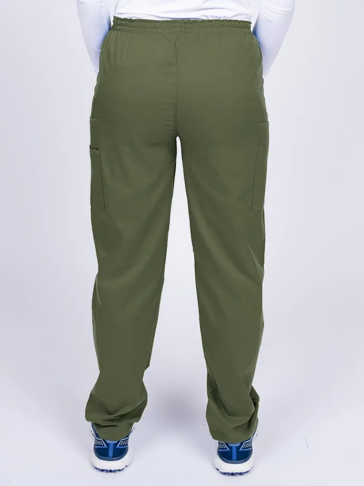 Epic by MedWorks Women's Elastic Waist Scrub Pant | Olive