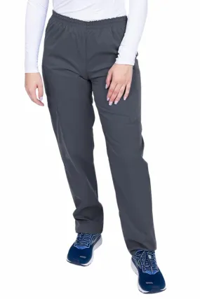 Epic by MedWorks Women's Elastic Waist Scrub Pant | Pewter