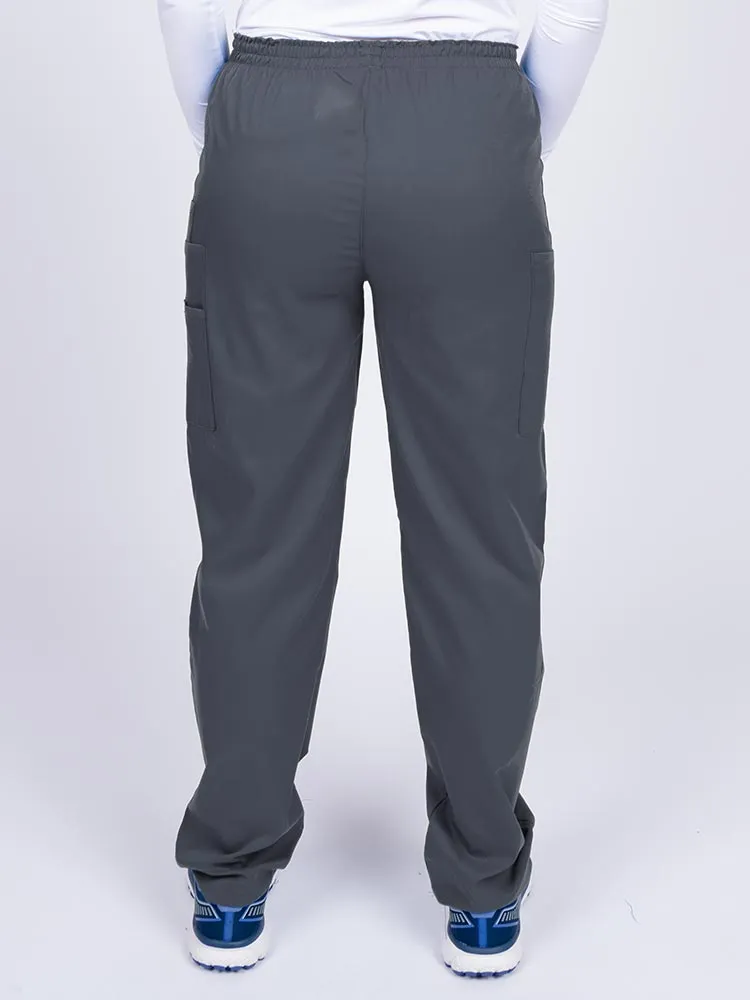 Epic by MedWorks Women's Elastic Waist Scrub Pant | Pewter