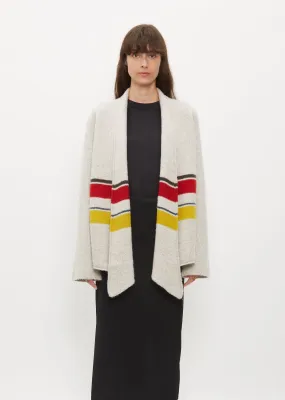 Felted Cross Cardigan