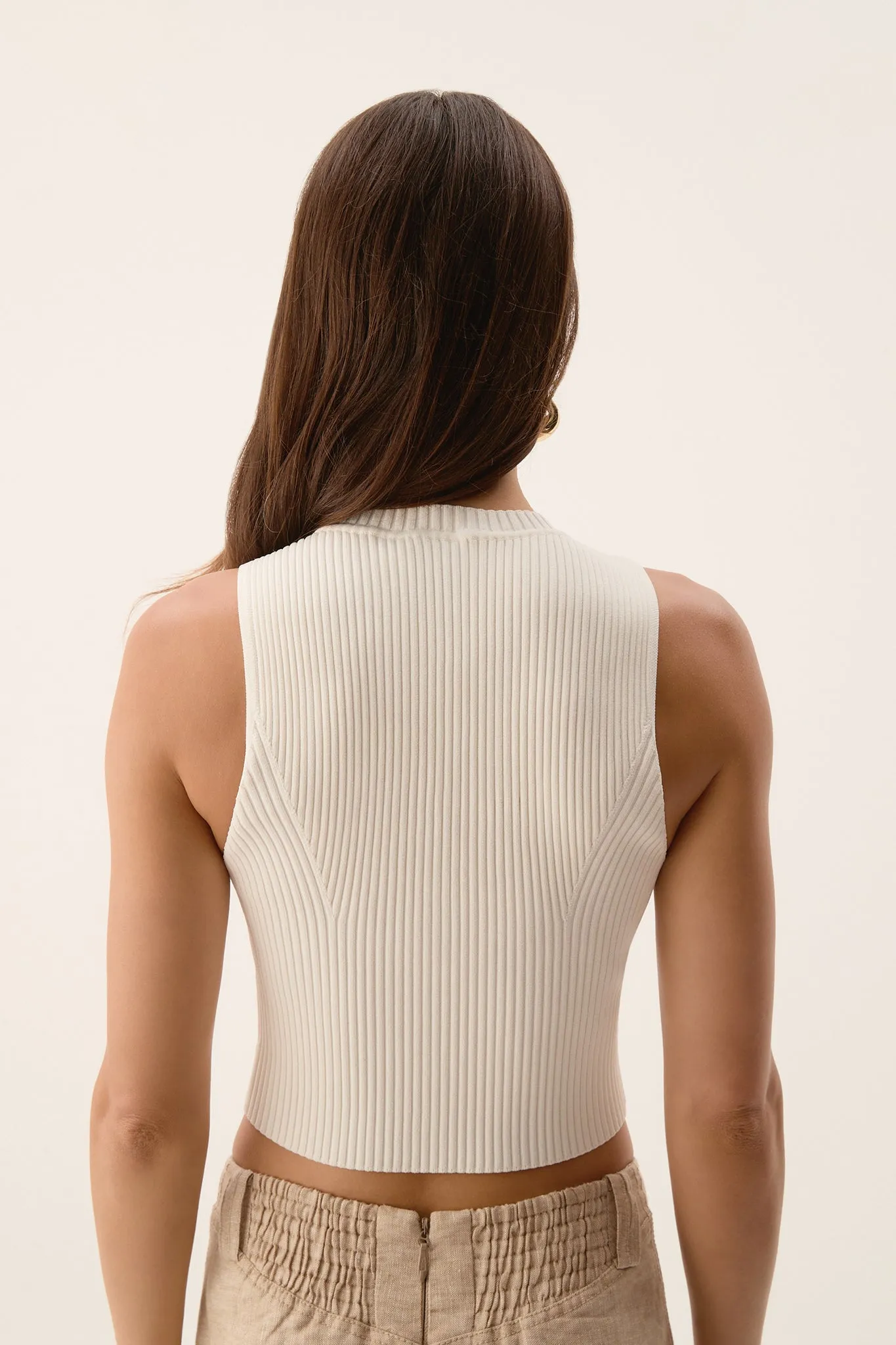 Focal Knit Top
