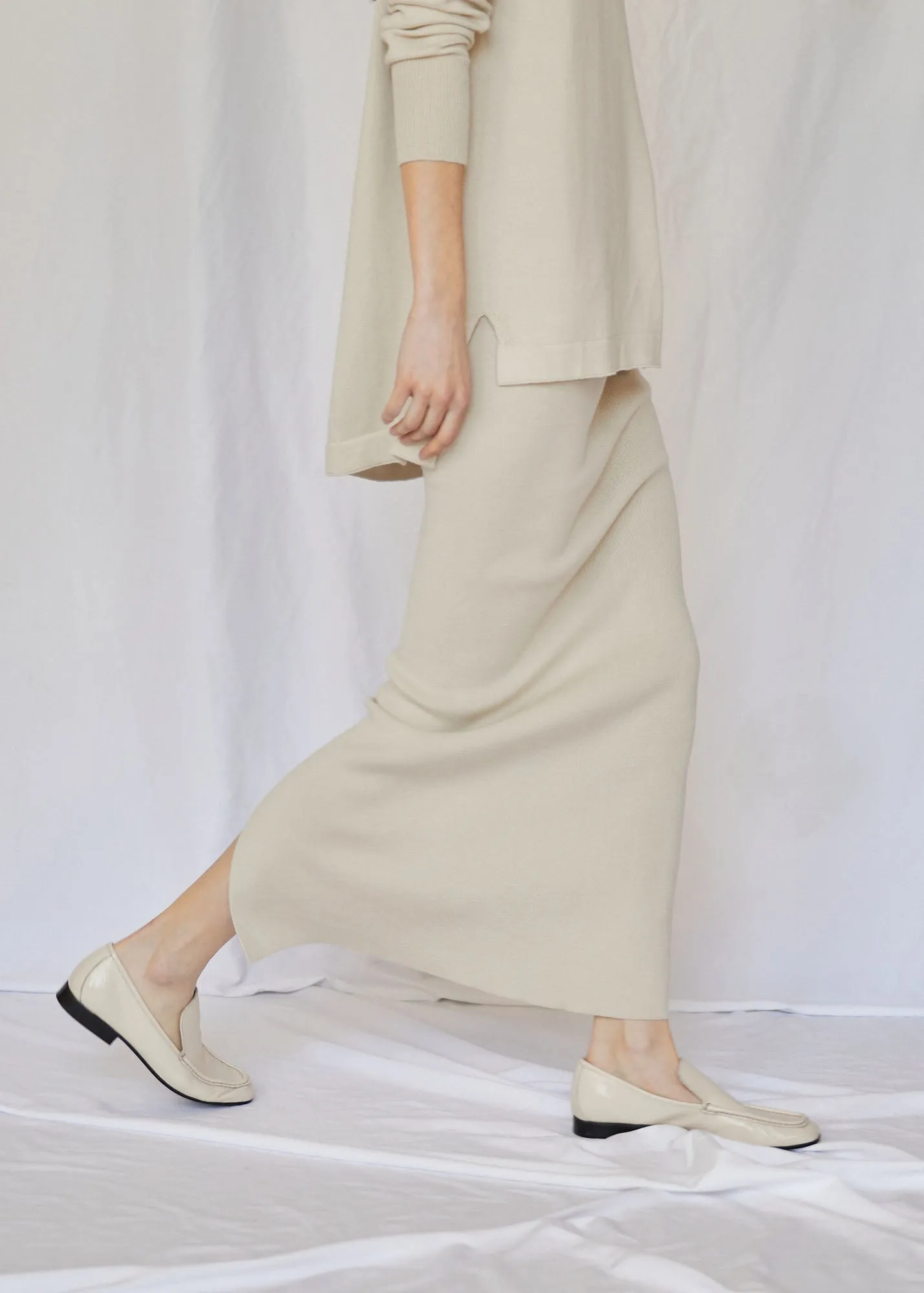 Garcelle Skirt in Ecru