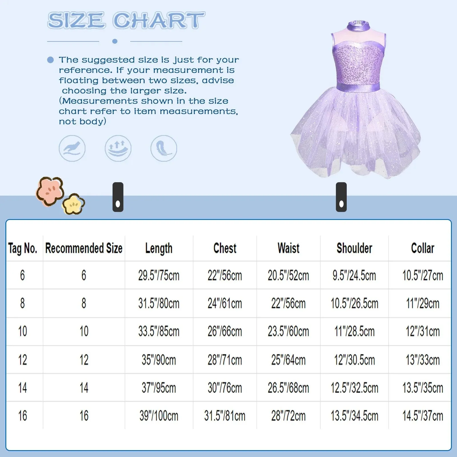 Girls Glittering Sequined Tulle Gymnastics Ballet Dance Skate Costume