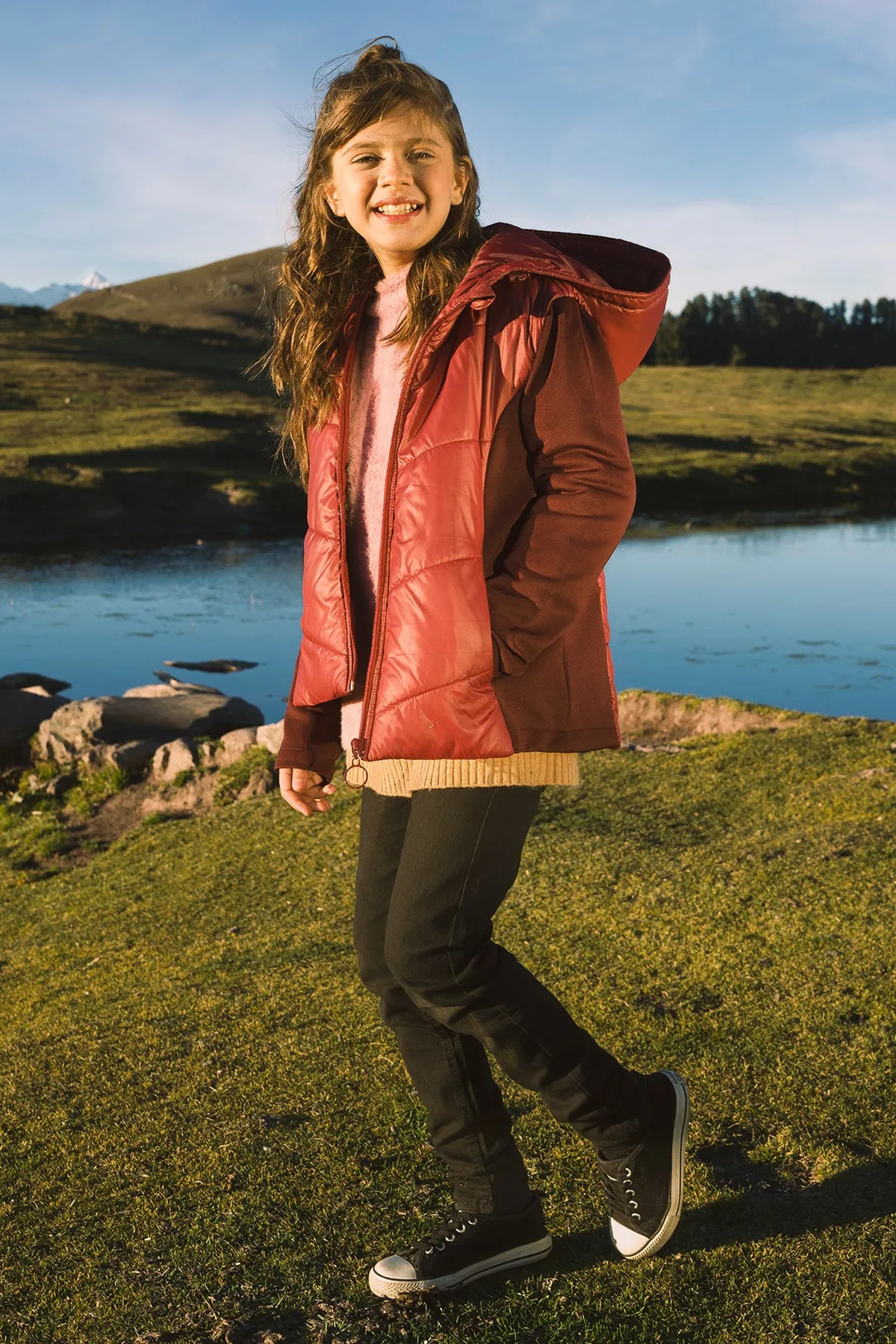 Girls Hooded Jacket