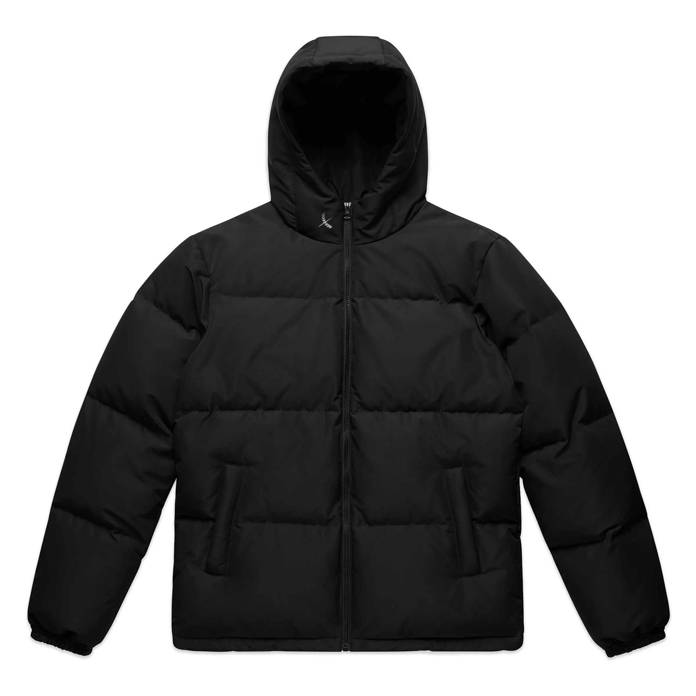 Hooded Heavy Puffer - Black