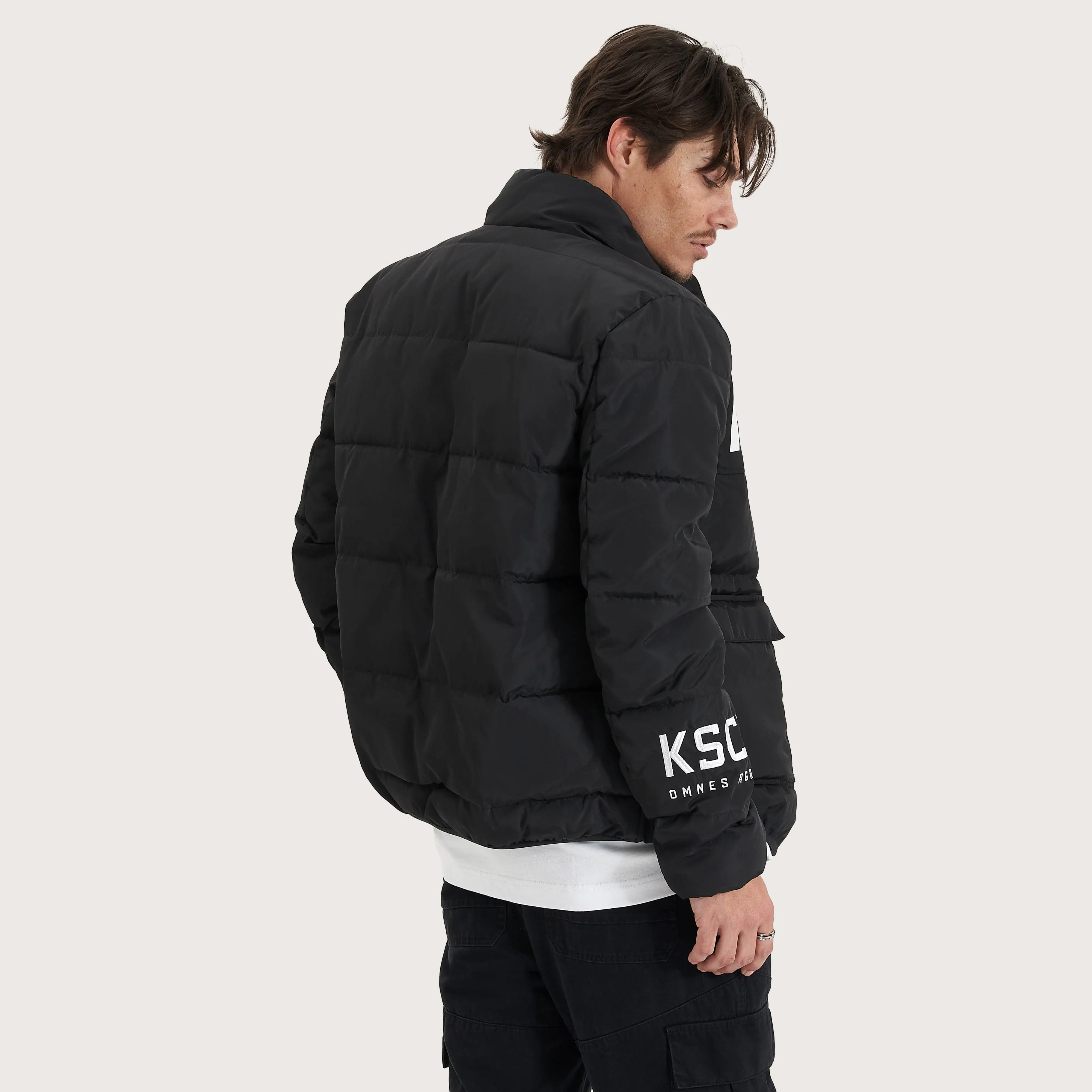 Infinity Puffer Jacket Black