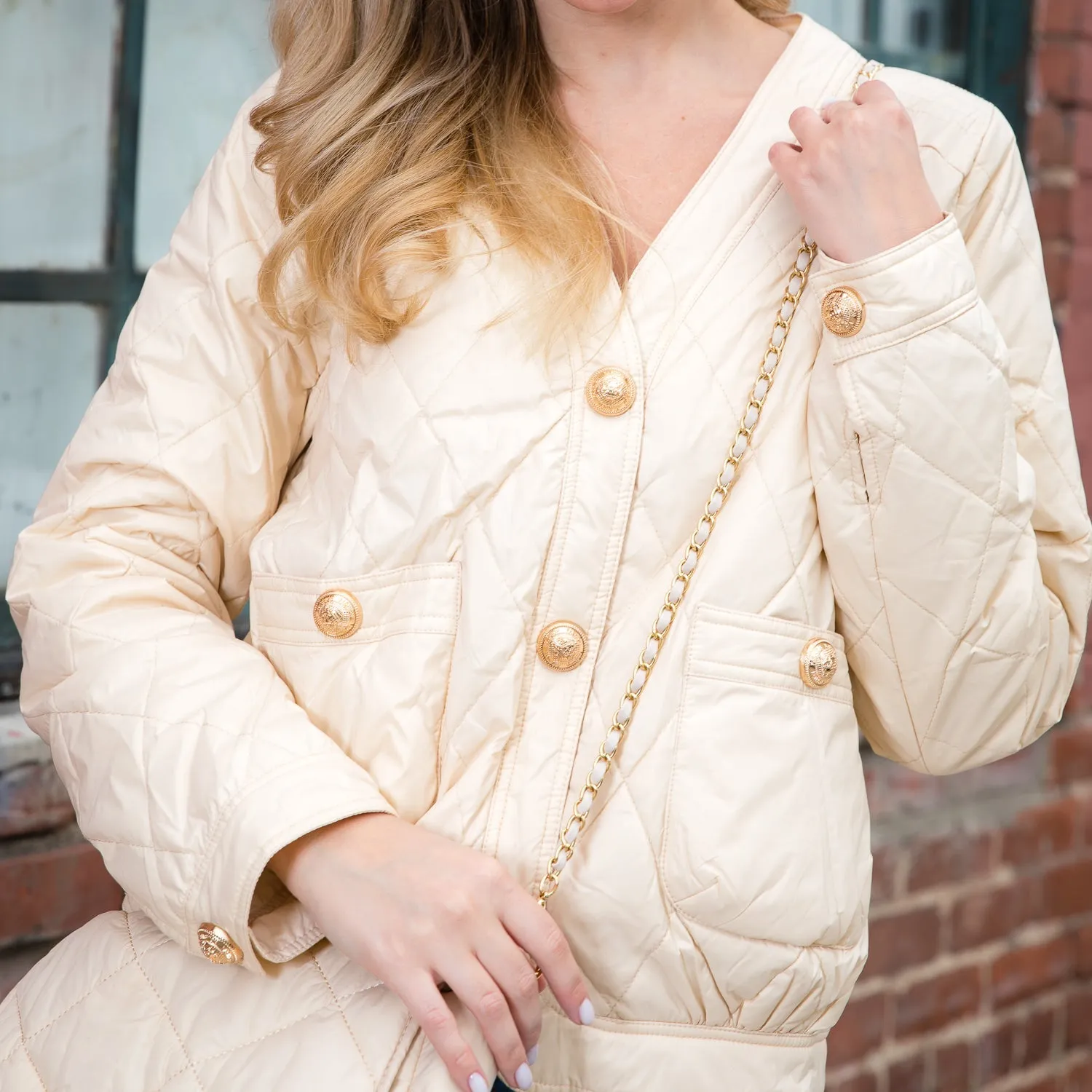 Johya Puff Jacket Matching Crossbody Bag