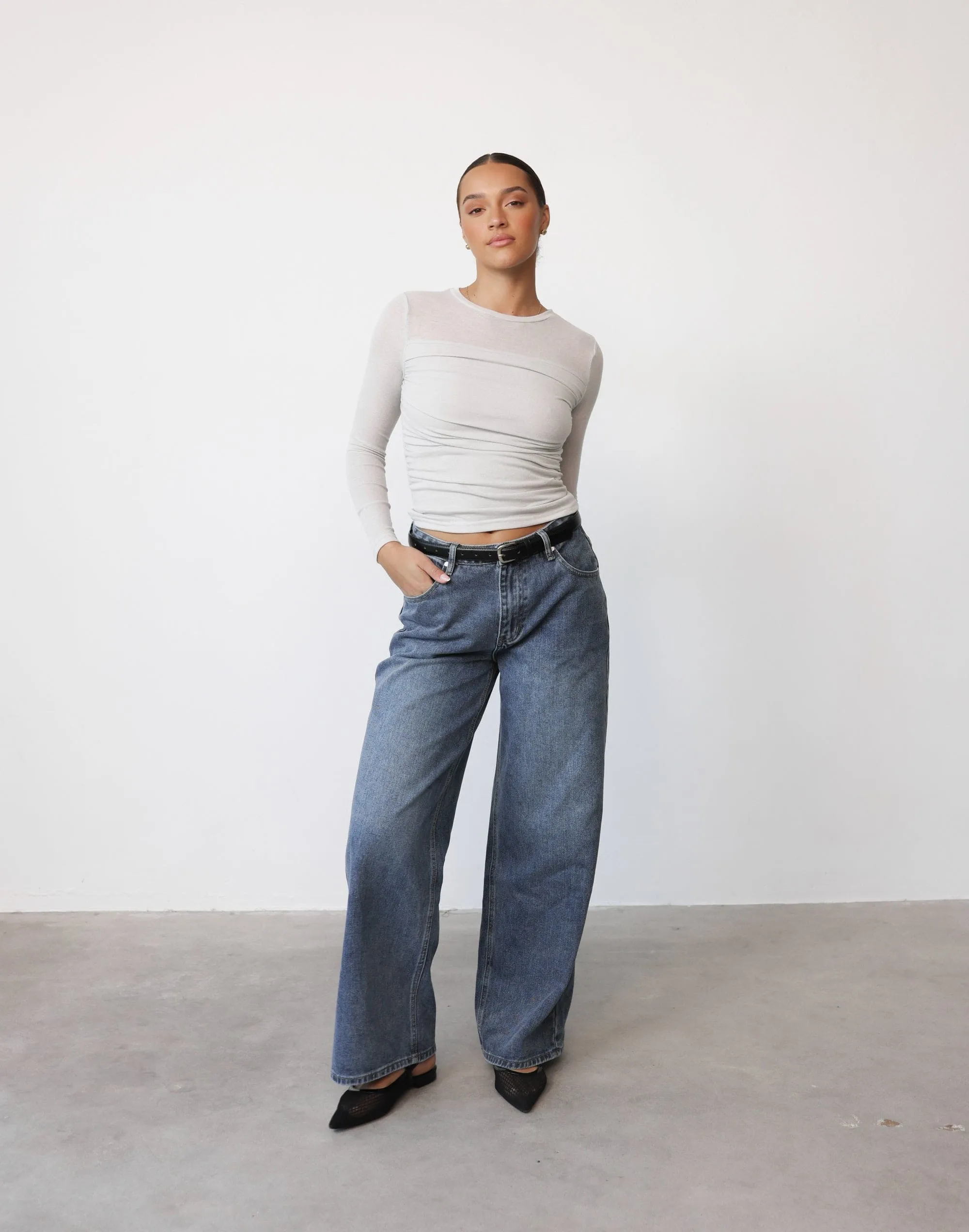 Mialani Top (Grey)