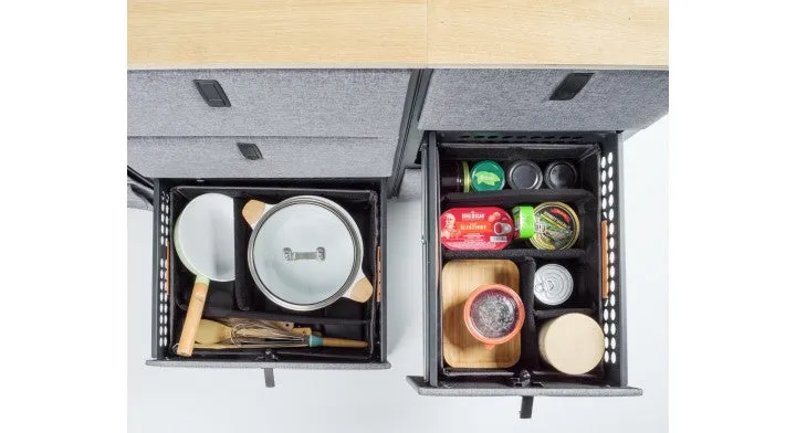 Moon Kitchen 2.0 Module 65 Without Cargo Drawer or Fridge Slide