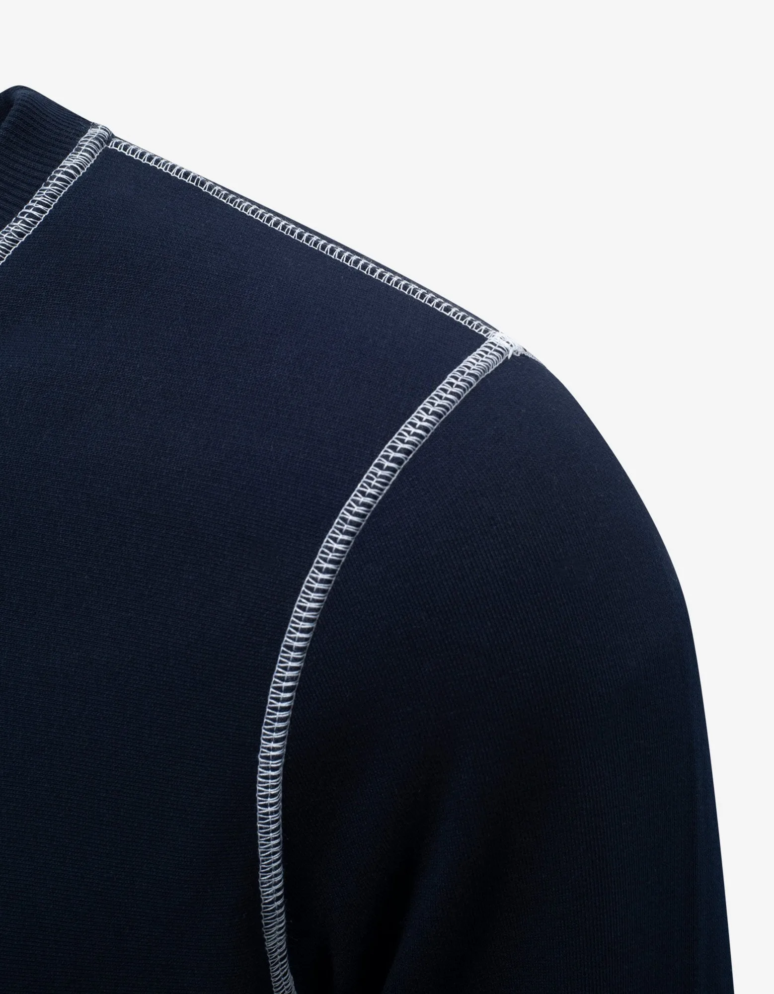 Navy Blue Tiger Crest Sweatshirt -
