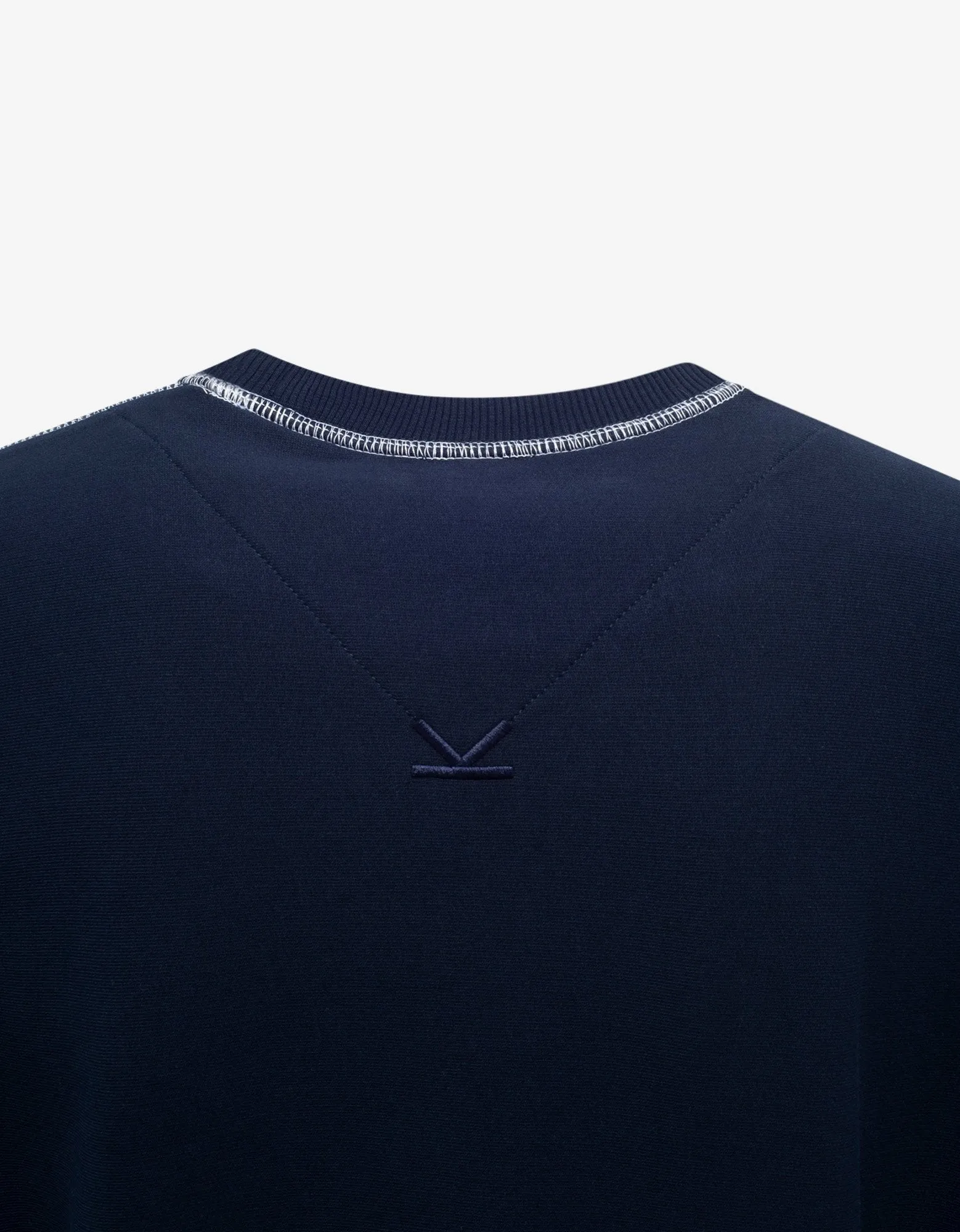 Navy Blue Tiger Crest Sweatshirt -
