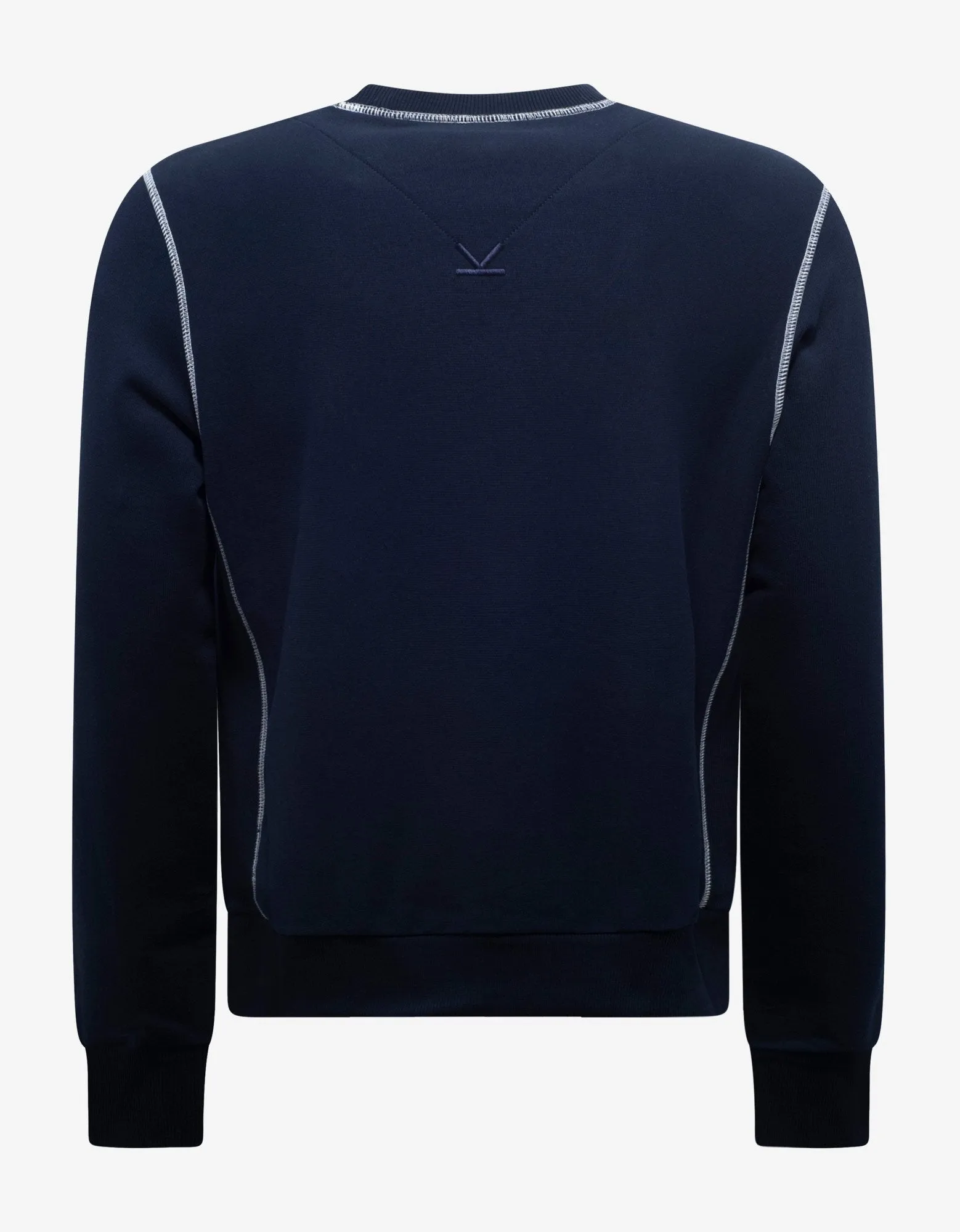 Navy Blue Tiger Crest Sweatshirt -